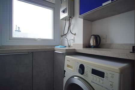 Apartamento para alugar com 55m², 2 quartos e 2 vagasCozinha e Área de Serviço