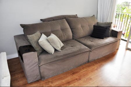 Apartamento para alugar com 57m², 3 quartos e 1 vagaDetalhe - Sala e Sala de Jantar