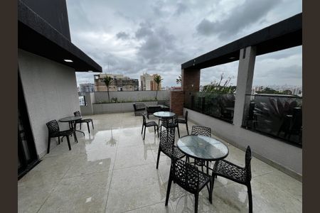 Studio à venda com 39m², 1 quarto e 1 vagaÁrea gourmet