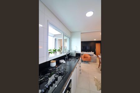 Apartamento à venda com 61m², 1 quarto e 2 vagasCozinha e Área de Serviço