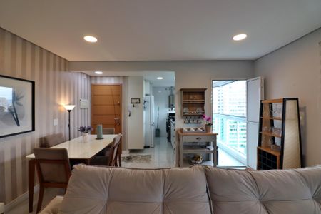 Sala  de apartamento à venda com 1 quarto, 61m² em Jardim do Mar, São Bernardo do Campo