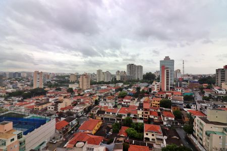 Sala Vista  de apartamento à venda com 1 quarto, 61m² em Jardim do Mar, São Bernardo do Campo