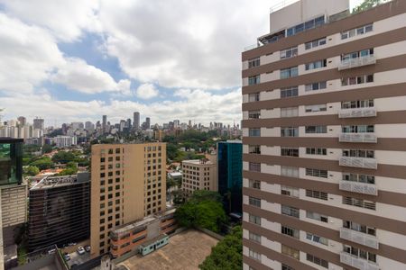 Apartamento para alugar com 84m², 1 quarto e 2 vagasVsita/Varanda