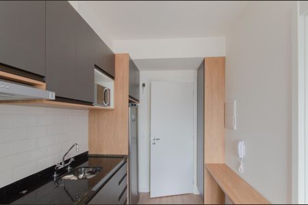 Cozinha de kitnet/studio à venda com 1 quarto, 21m² em Ipiranga, São Paulo