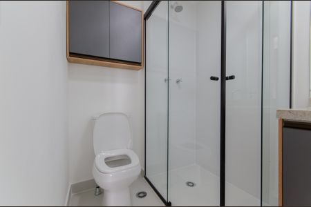 Banheiro de kitnet/studio à venda com 1 quarto, 21m² em Ipiranga, São Paulo