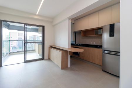 Sala de apartamento à venda com 1 quarto, 50m² em Jardim das Acacias, São Paulo