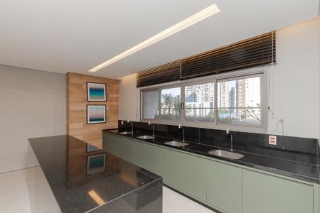 Studio à venda com 32m², 1 quarto e 1 vagaLavanderia