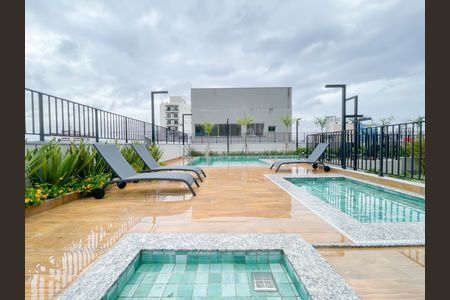 Área comum - Piscina de apartamento à venda com 1 quarto, 24m² em Centro, Osasco
