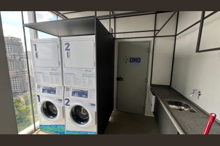 Studio para alugar com 27m², 1 quarto e sem vagaLavanderia