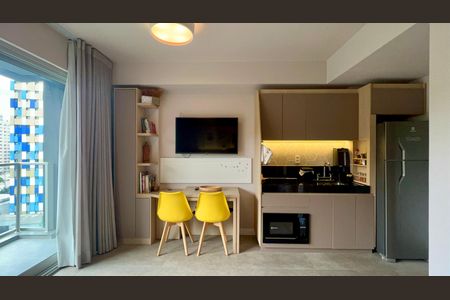 Studio de kitnet/studio para alugar com 1 quarto, 27m² em Cerqueira César, São Paulo