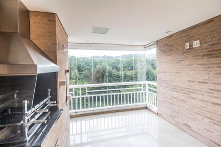 Varanda gourmet de apartamento à venda com 3 quartos, 123m² em Tamboré, Santana de Parnaíba