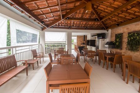 Apartamento à venda com 123m², 3 quartos e 2 vagasÁrea gourmet