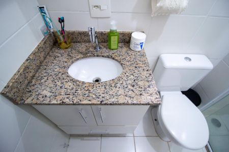 Apartamento para alugar com 62m², 3 quartos e 1 vaga Apartamento para alugar com 62m², 3 quartos e 1 vagaBanheiro da Suíte