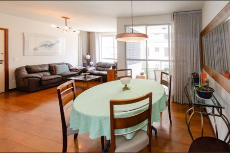 Sala de apartamento à venda com 3 quartos, 105m² em Funcionários, Belo Horizonte