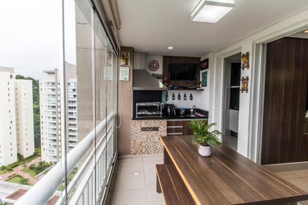 Varanda gourmet de apartamento para alugar com 2 quartos, 94m² em Residencial Tambore Iii, Santana de Parnaíba