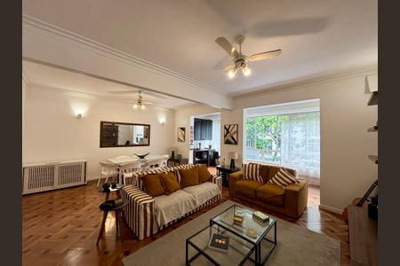 Sala de apartamento para alugar com 3 quartos, 164m² em Copacabana, Rio de Janeiro