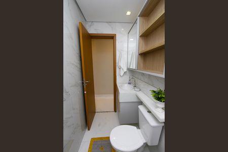 Apartamento à venda com 62m², 2 quartos e 2 vagasBanheiro Social