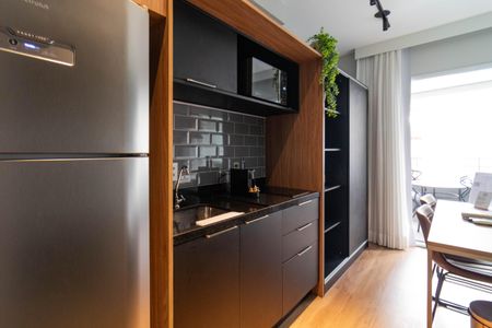 Studio para alugar com 24m², 1 quarto e sem vagaCozinha