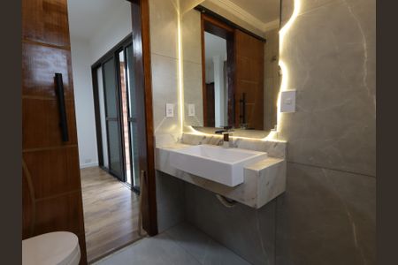 Apartamento para alugar com 200m², 4 quartos e 3 vagasBanheiro da Suíte 3