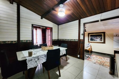 Sala de Jantar  de casa à venda com 3 quartos, 148m² em Sampaio, Rio de Janeiro