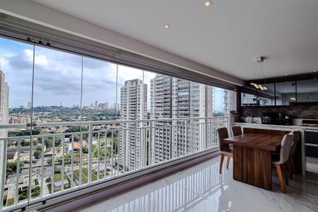Varanda da Sala de apartamento à venda com 3 quartos, 105m² em Barra Funda, São Paulo