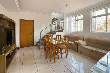 Sala de apartamento à venda com 4 quartos, 190m² em Calafate, Belo Horizonte