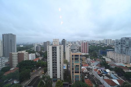 Vista da Sala de apartamento à venda com 1 quarto, 40m² em Vila Clementino, São Paulo