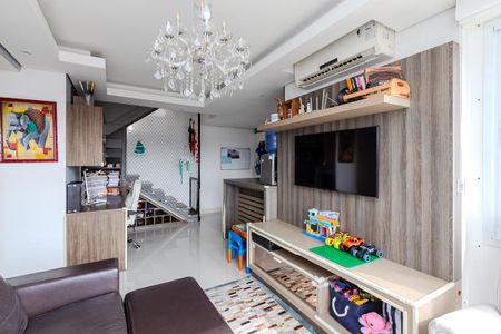 Sala de apartamento à venda com 2 quartos, 150m² em Cristal, Porto Alegre