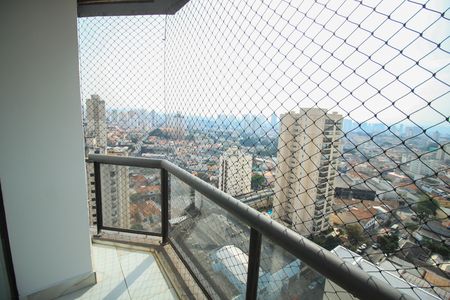 Varanda da Sala de apartamento à venda com 2 quartos, 53m² em Vila Bertioga, São Paulo