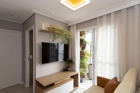 Sala  de apartamento à venda com 2 quartos, 53m² em Parque Vitoria, São Paulo