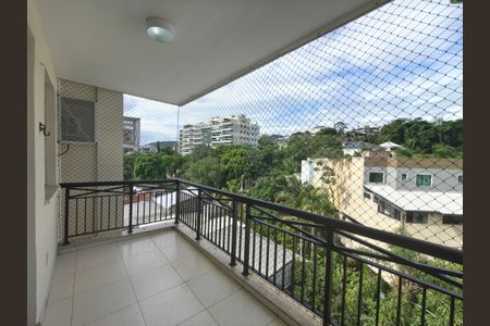 Varanda Sala de apartamento à venda com 3 quartos, 93m² em Freguesia (jacarepaguá), Rio de Janeiro