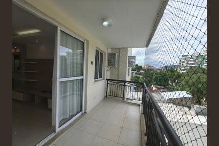 Varanda Sala de apartamento à venda com 3 quartos, 93m² em Freguesia (jacarepaguá), Rio de Janeiro