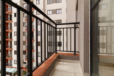 Varanda da Sala de apartamento para alugar com 2 quartos, 37m² em Vila Maria, São Paulo