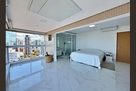Quarto de apartamento para alugar com 3 quartos, 136m² em Boqueirão, Santos