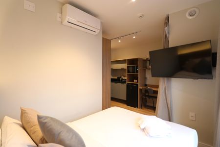 Studio para alugar com 23m², 1 quarto e sem vagaSala/Quarto