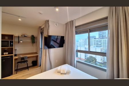 Studio para alugar com 23m², 1 quarto e sem vagaSala/Quarto
