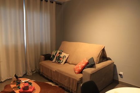 Sala de apartamento para alugar com 2 quartos, 53m² em Area 2, Goiânia