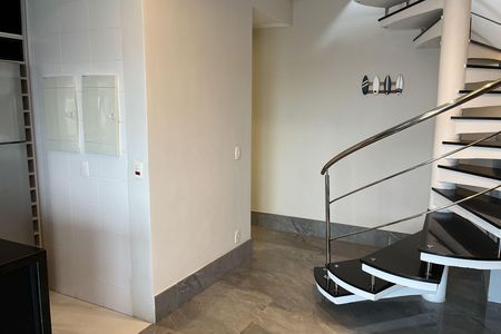 Sala de apartamento para alugar com 2 quartos, 96m² em Boqueirão, Santos