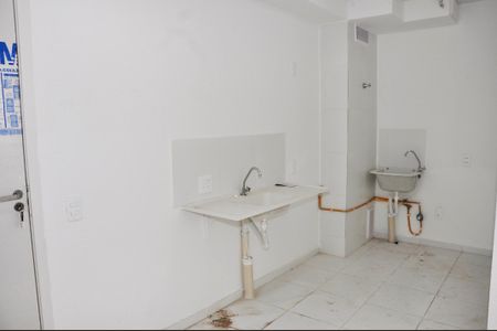 Apartamento para alugar com 32m², 2 quartos e sem vaga Apartamento para alugar com 32m², 2 quartos e sem vagaDetalhe - Cozinha Americana