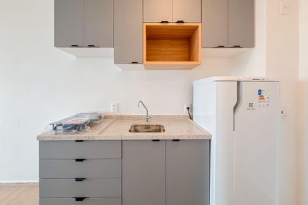 Studio para alugar com 28m², 1 quarto e sem vagaCozinha