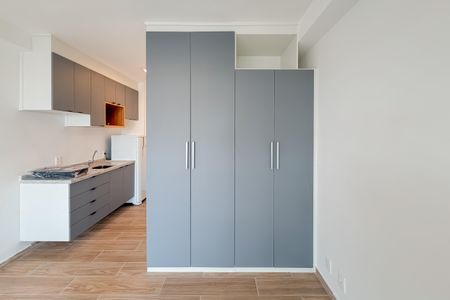 Studio para alugar com 28m², 1 quarto e sem vagaArmários