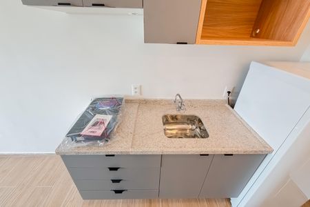 Studio para alugar com 28m², 1 quarto e sem vagaCozinha