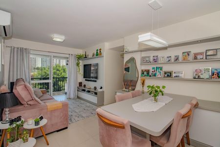 Sala de apartamento para alugar com 3 quartos, 82m² em Passo D’areia, Porto Alegre