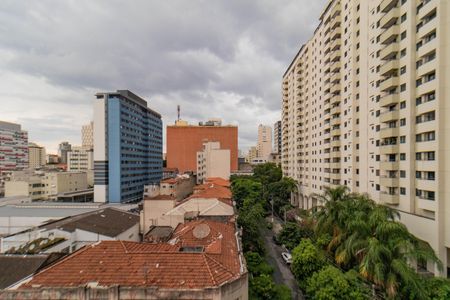 Vista da Suíte de apartamento à venda com 1 quarto, 24m² em Barra Funda, São Paulo
