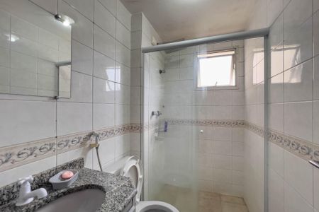 Apartamento para alugar com 77m², 3 quartos e 1 vagaBanheiro do quarto 1