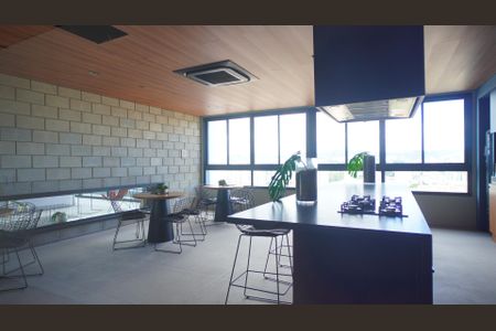 Studio para alugar com 27m², 1 quarto e sem vagaÁrea gourmet 1