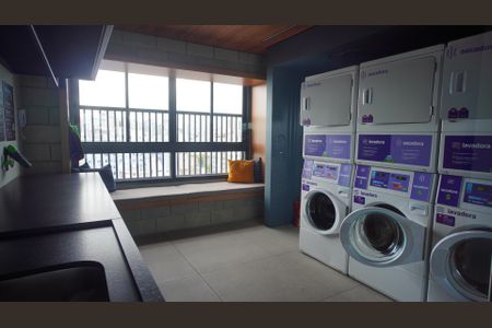 Studio para alugar com 27m², 1 quarto e sem vagaLavanderia 