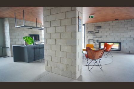 Studio para alugar com 27m², 1 quarto e sem vagaÁrea comum - Salão de festas