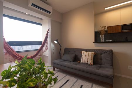 Sala de apartamento para alugar com 1 quarto, 40m² em Vila Mariana, São Paulo