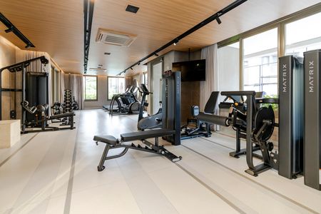 Academia de apartamento à venda com 2 quartos, 92m² em Jardim das Acacias, São Paulo